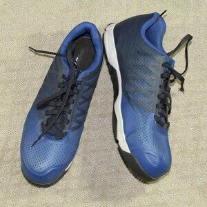 Reebok Shoes | Men's Sz 12W Blue Black Microweb Sublite Steel Toe Astm F2413-18